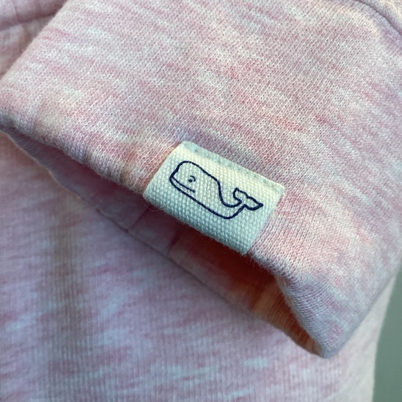 Vineyard Vines 1/2 Zip Pullover Kangaroo Pocket Pink - Picture 7 of 12